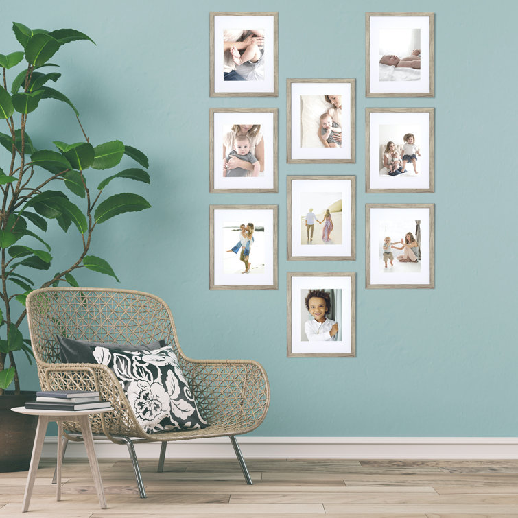 Latitude Run® Gallery Picture Frame Set of 9 & Reviews Wayfair
